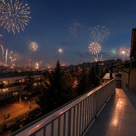 דירה Luxury Panoramic Penthouse With 3 Terraces And Free Garage *